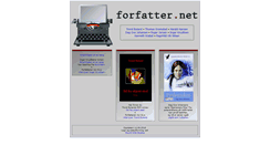 Desktop Screenshot of forfatter.net